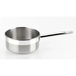 Batería de cocina 9 piezas acero inoxidable sin antiadherente con tapa