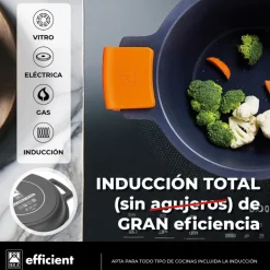 Batería de cocina 7 piezas Efficient