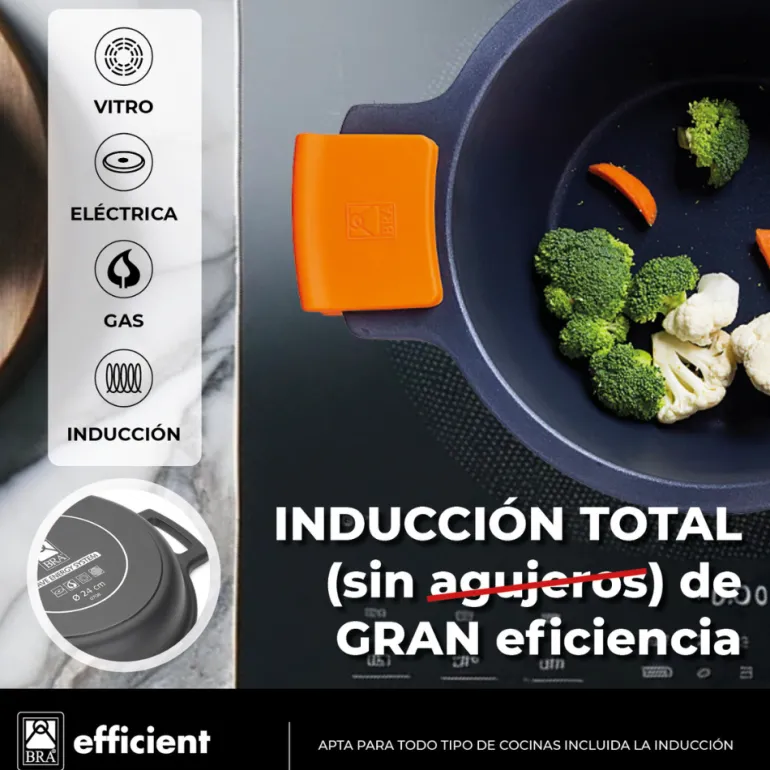 Batería de cocina 5 piezas Efficient