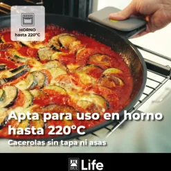 Batería de cocina 9 piezas Life
