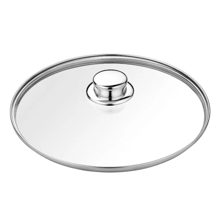 Batería de cocina 9 piezas acero inoxidable sin antiadherente con tapa