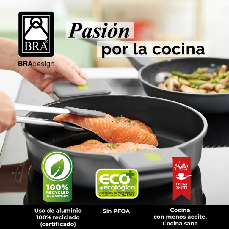 Batería de cocina 9 piezas Life