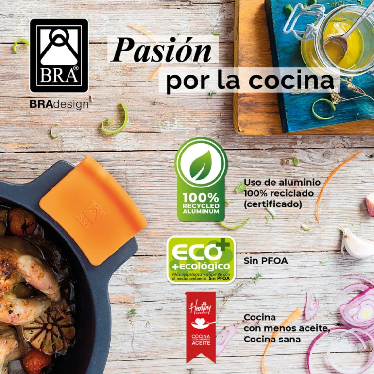 Batería de cocina 7 piezas Efficient