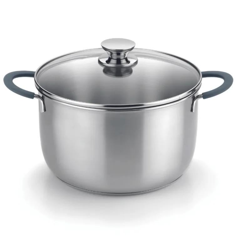 Bateria de cocina 7 piezas acero inoxidable sin antiadherente Master B