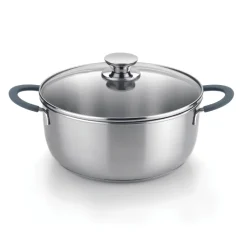 Cacerola con tapa acero inoxidable sin antiadherente Master