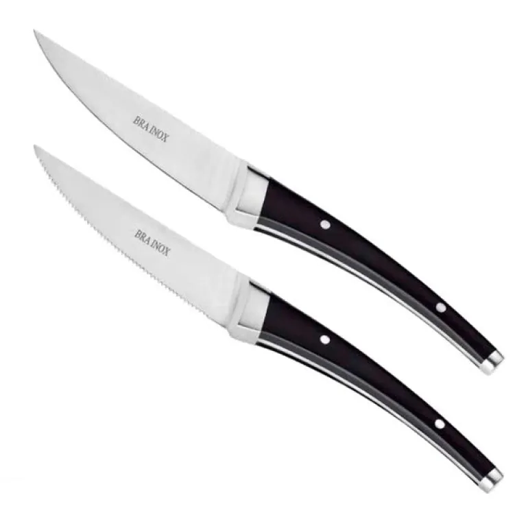 Cuchillo chuletero con mango ABS Dolphin
