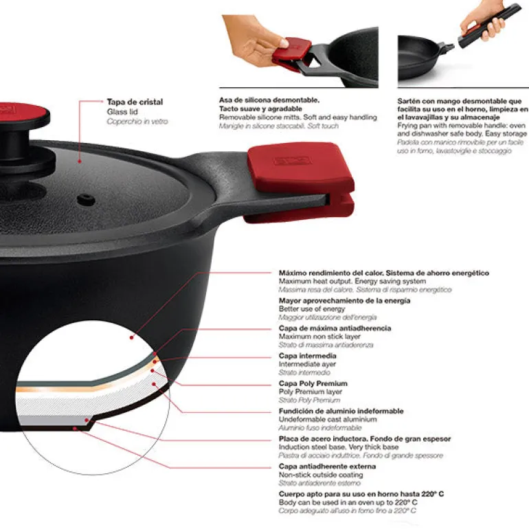 Grill con rayas Infinity