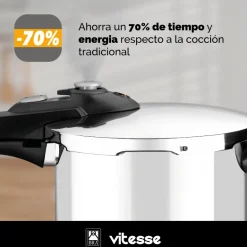 Olla a presión acero inoxidable Vitesse