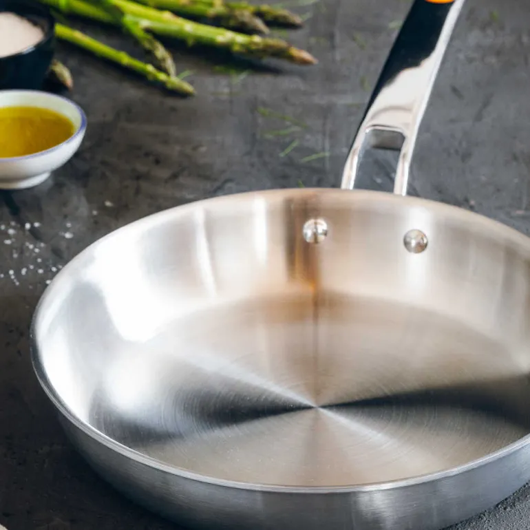 Sartén de acero inoxidable sin antiadherente Efficient Inox