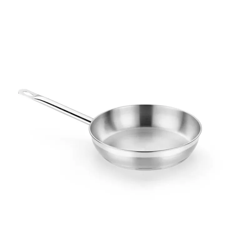 Set de 3 sartenes acero inoxidable sin antiadherente sin antiadherente Profesional