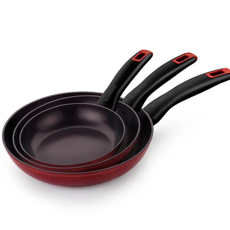 Set de 3 sartenes Red Diamond