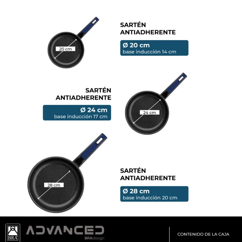 Set de sartenes Advanced