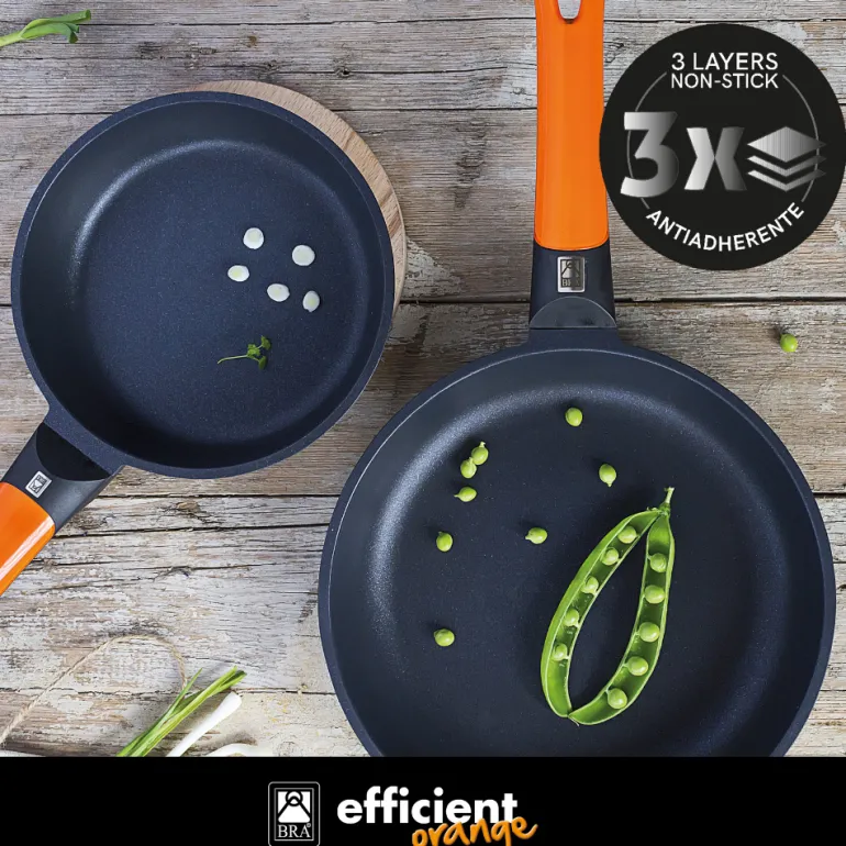 Set de sartenes Efficient Orange