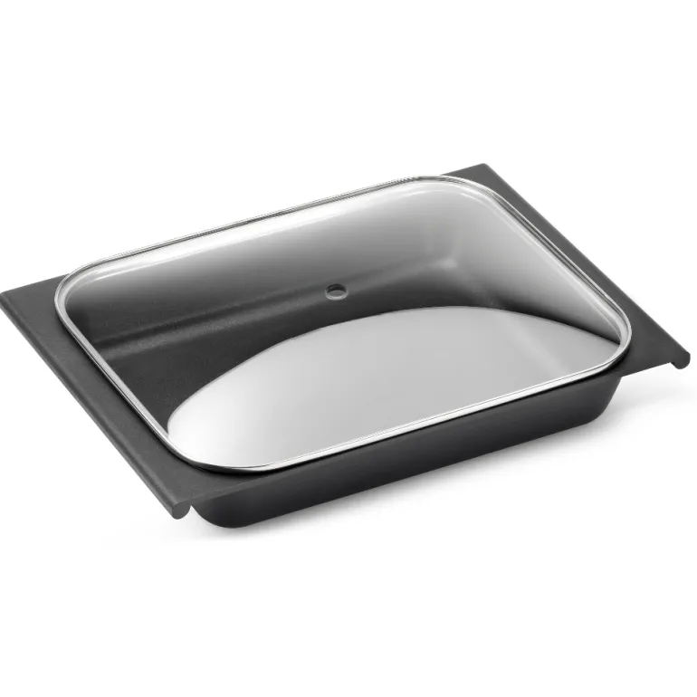 Tapa de cristal rectangular
